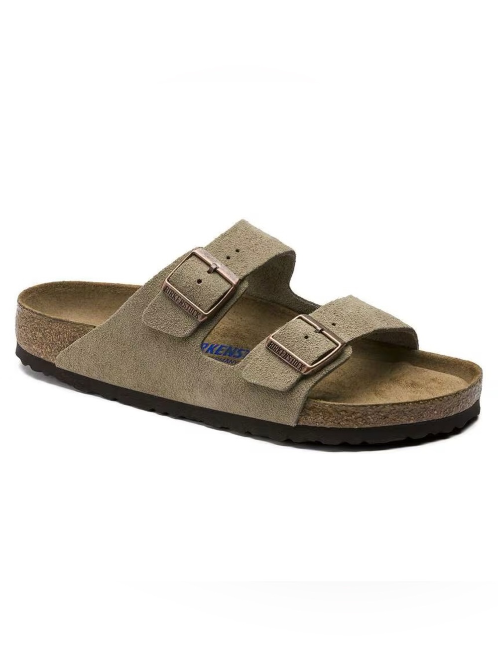 Birkenstock Arizona Taupe Suede Leather Sandals Size 41 US 10 - 10.5 Unisex
